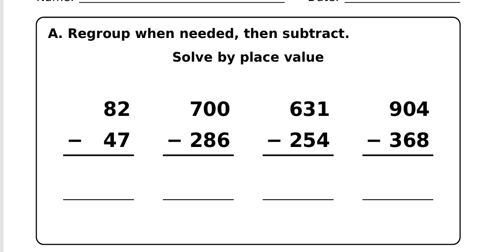 ICSE Class 2 Mathematics — Printable Practice Worksheets