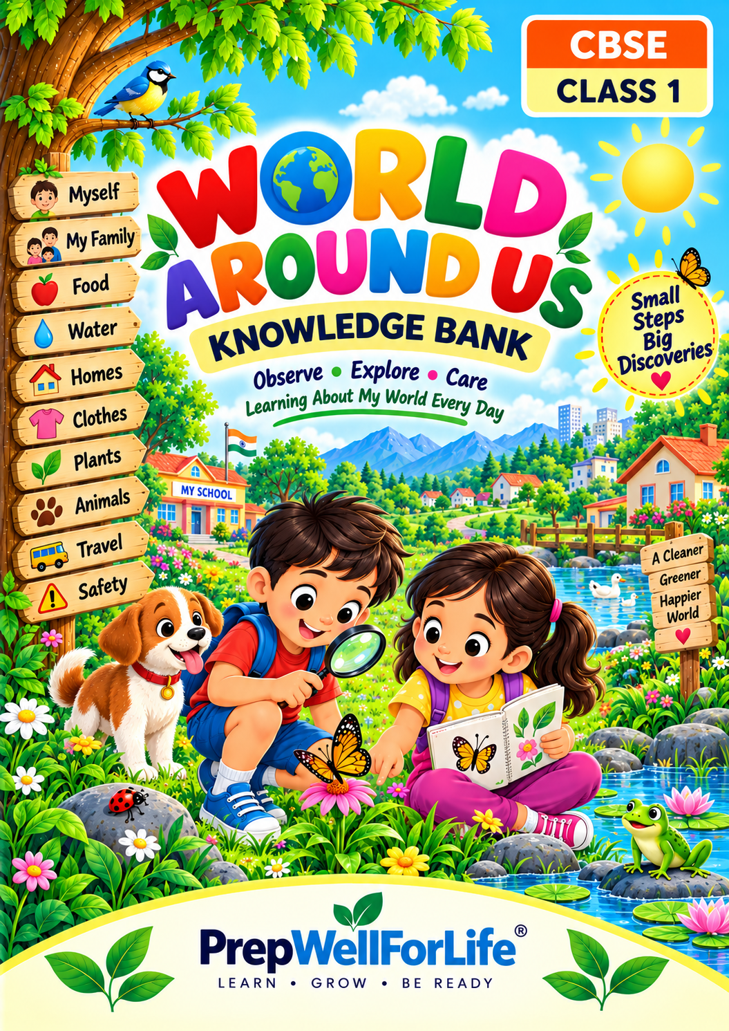 CBSE Class 1 World Around Us — Illustrated Knowledge Bank