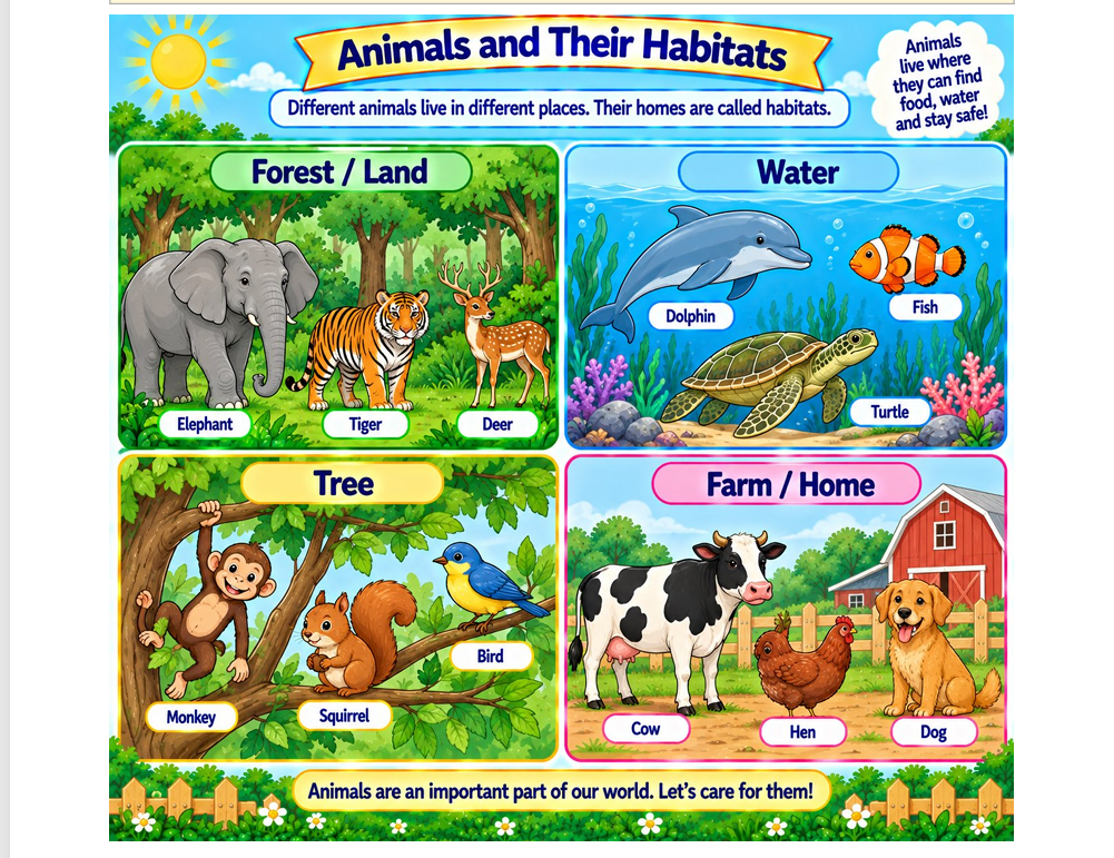 CBSE Class 2 World Around Us — Illustrated Knowledge Bank