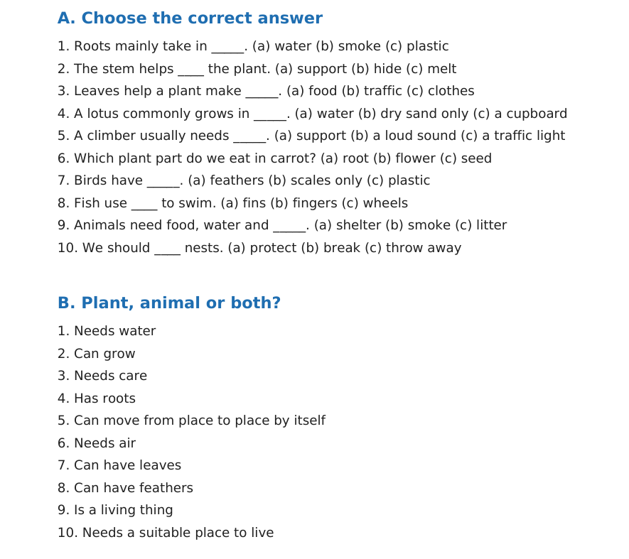 CBSE Class 2 World Around Us — Illustrated Knowledge Bank