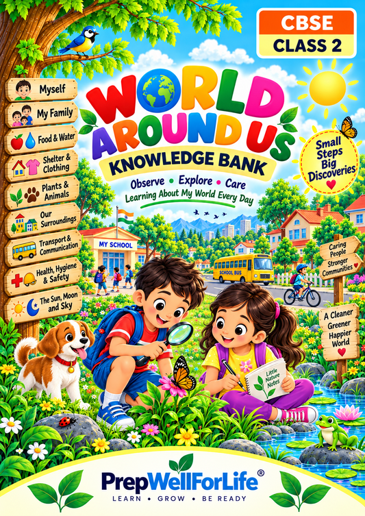 CBSE Class 2 World Around Us — Illustrated Knowledge Bank