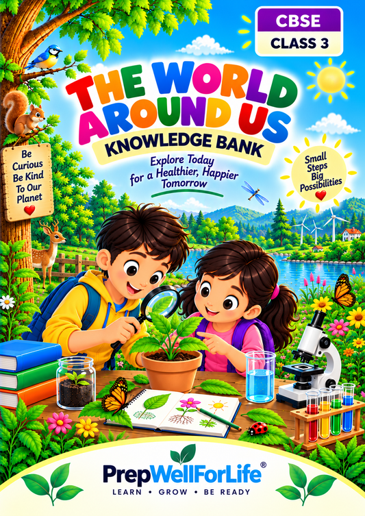 CBSE Class 3 World Around Us — Illustrated Knowledge Bank