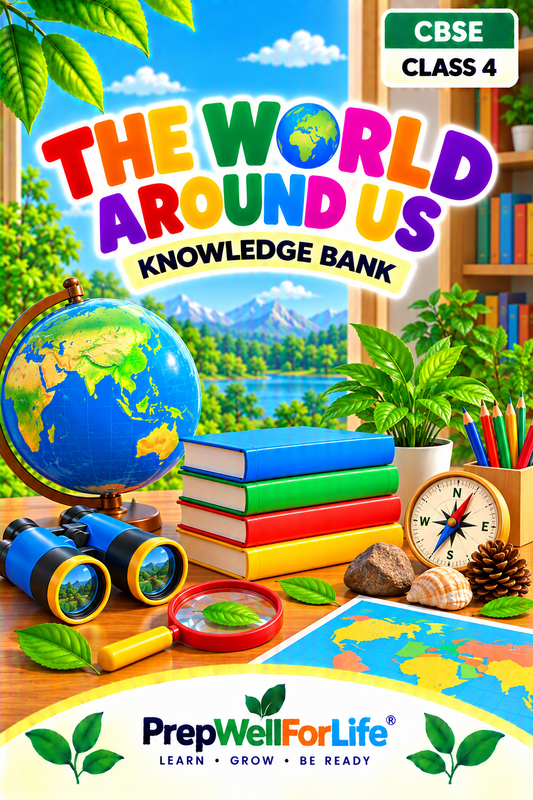 CBSE Class 4 World Around Us — Illustrated Knowledge Bank