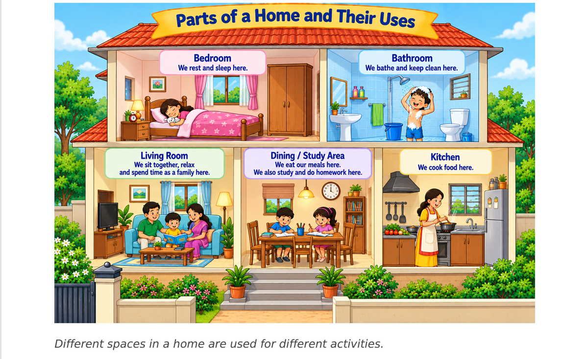 ICSE Class 2 Environmental Studies — Illustrated Knowledge Bank