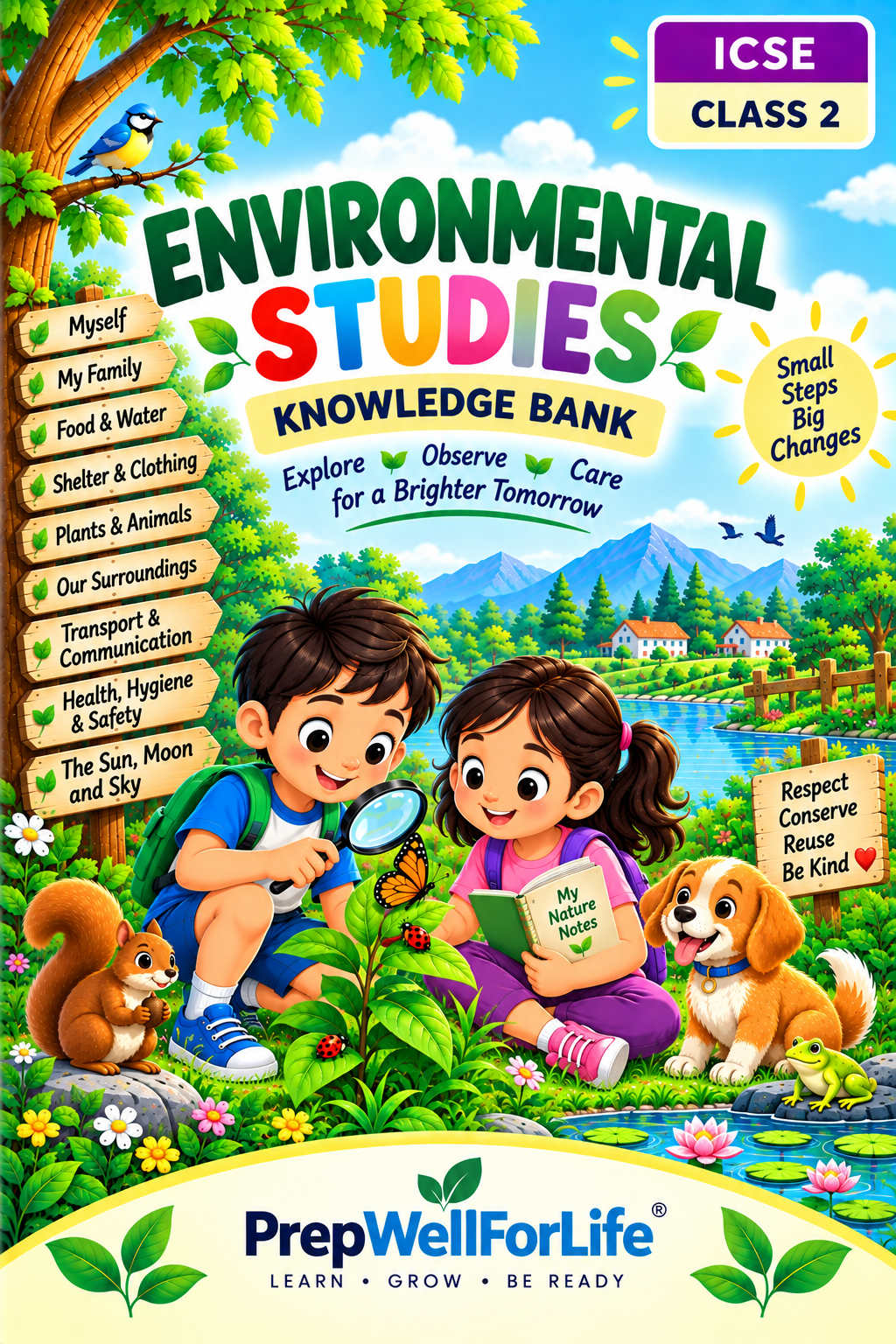 ICSE Class 2 Environmental Studies — Illustrated Knowledge Bank
