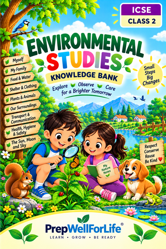 ICSE Class 2 Environmental Studies — Illustrated Knowledge Bank