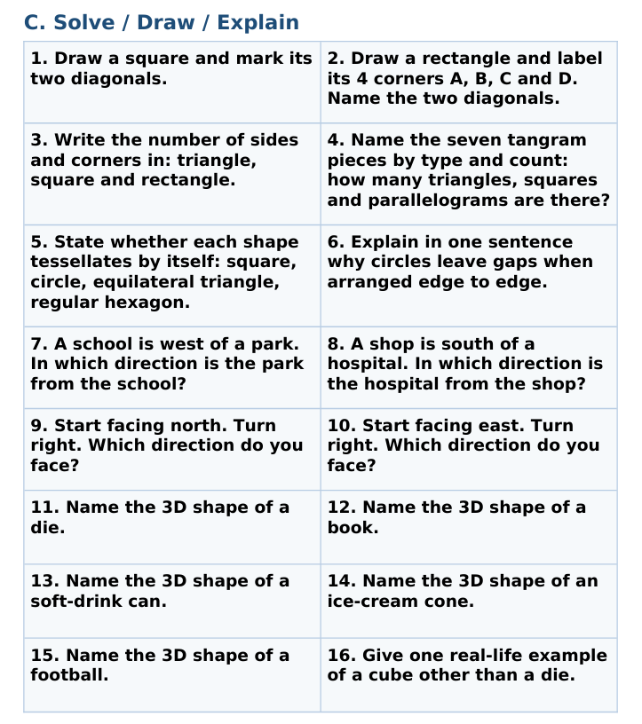 ICSE Class 3 Mathematics — Illustrated Knowledge Bank