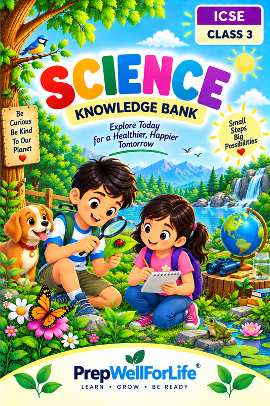 ICSE Class 3 EVS / Science — Illustrated Knowledge Bank