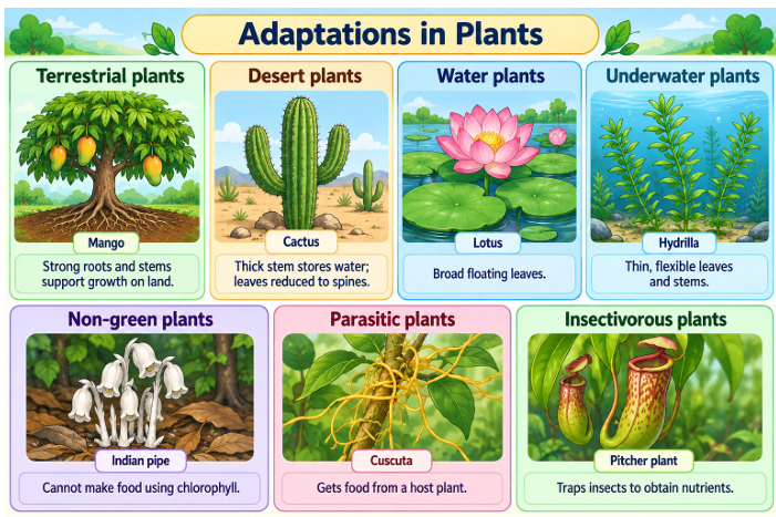 ICSE Class 4 EVS / Science — Illustrated Knowledge Bank