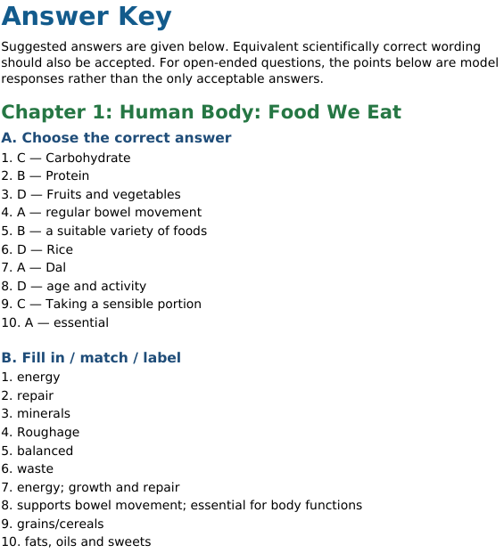 ICSE Class 4 EVS / Science — Illustrated Knowledge Bank
